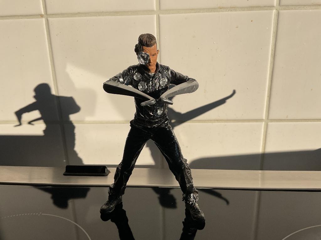 Terminator 2 Series 3 T-1000 custom Pescadero Hospital, Verzamelen, Ophalen of Verzenden, Zo goed als nieuw, Film, Actiefiguur of Pop