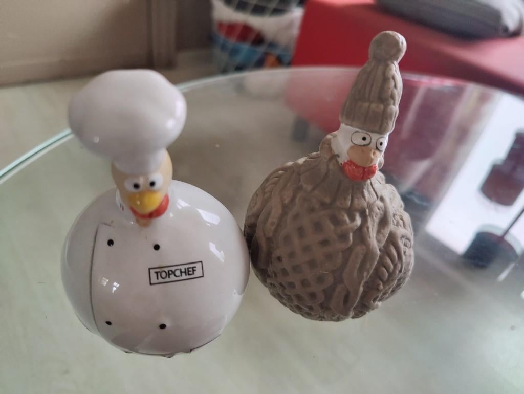 lot de 2 poules jline, Ophalen, Gebruikt