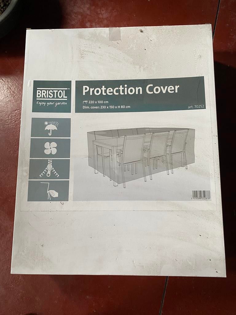 Bristol protection cover Beschermhoes tafel en stoelen, Enlèvement, Neuf