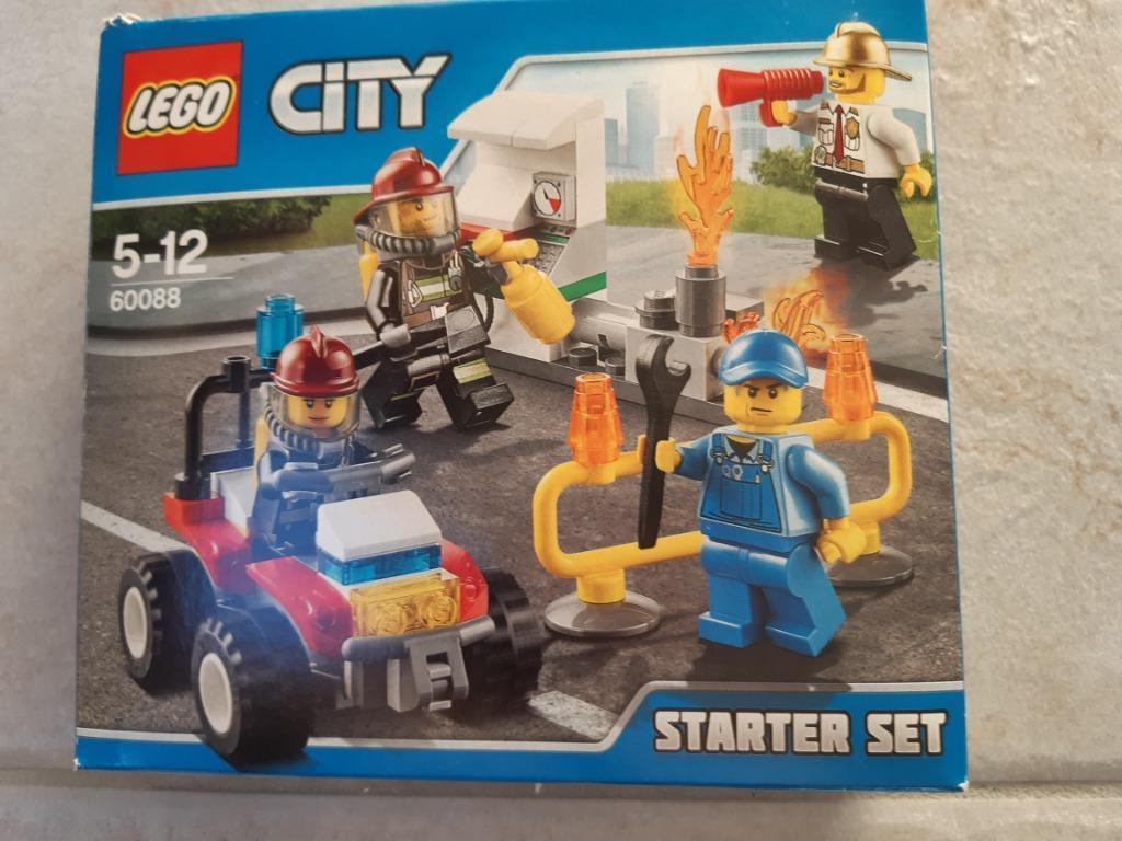 LEGO City 60088 (Brandweer Startset), Kinderen en Baby's, Speelgoed | Duplo en Lego, Zo goed als nieuw, Lego, Complete set, Ophalen of Verzenden