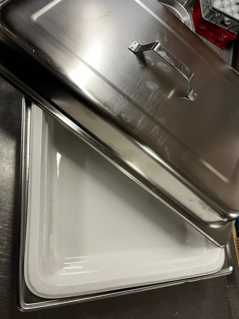 Porceleinen Gastronormschalen, Ophalen