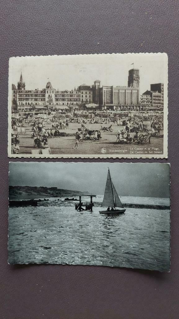 Blankenberge. De Casino en het strand. De Zee, Verzamelen, Ophalen of Verzenden
