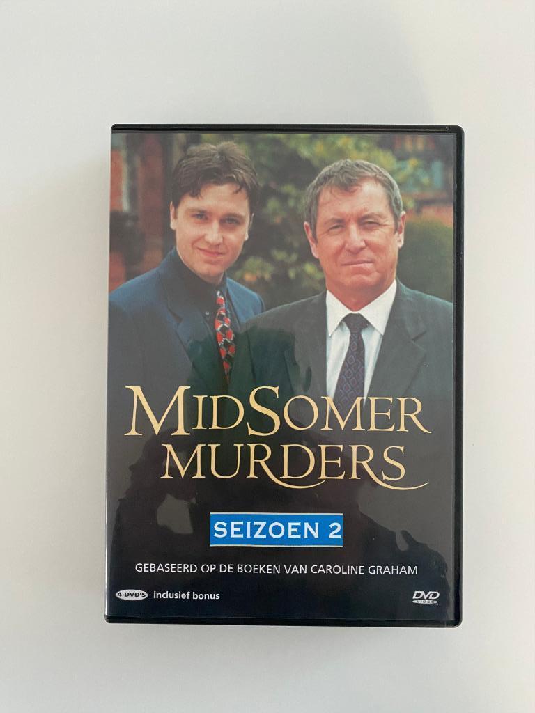 4 DVD Box Midsomer Murder S2, Cd's en Dvd's, Dvd's | Tv en Series, Zo goed als nieuw, Thriller, Alle leeftijden, Ophalen of Verzenden
