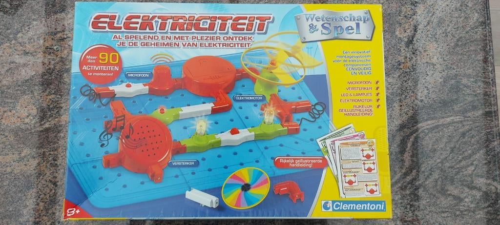Wetenschap en spel - elektriciteit. Winkelprijs 40€., Kinderen en Baby's, Speelgoed | Educatief en Creatief, Ophalen of Verzenden