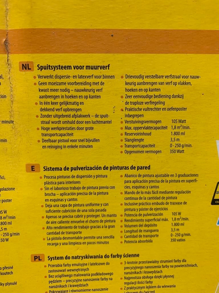 Wagner verfspuitsysteem, Doe-het-zelf en Bouw, Ophalen