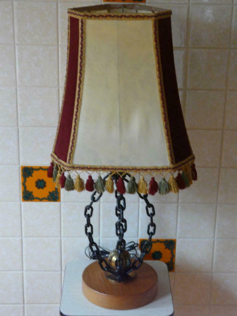 LAMPADAIRE DE CONSTRUCTION ARTISANALE, Moins de 100 cm, Tissus, Comme neuf, Contemporain