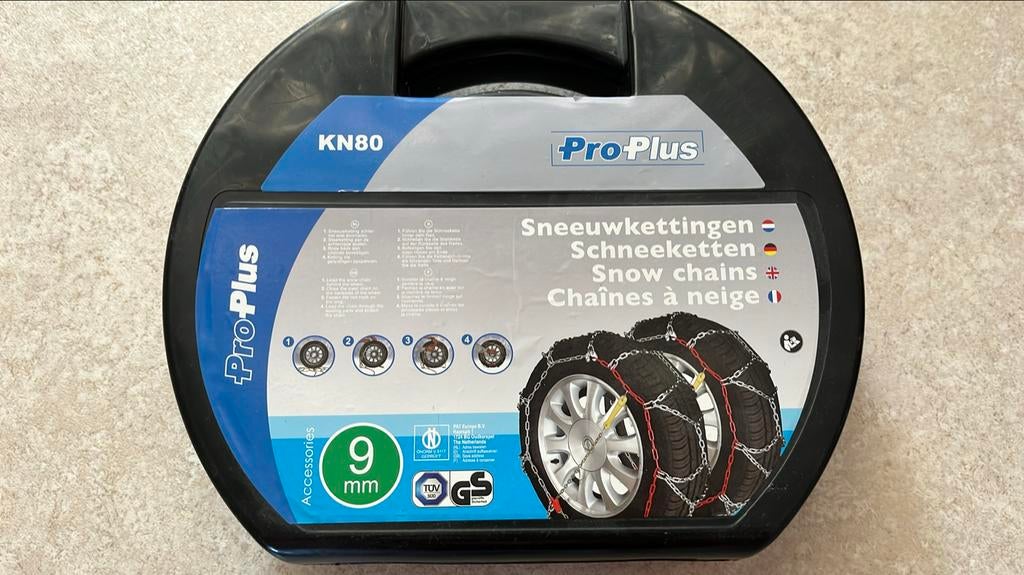 Sneeuwkettingen, Ophalen, Nieuw