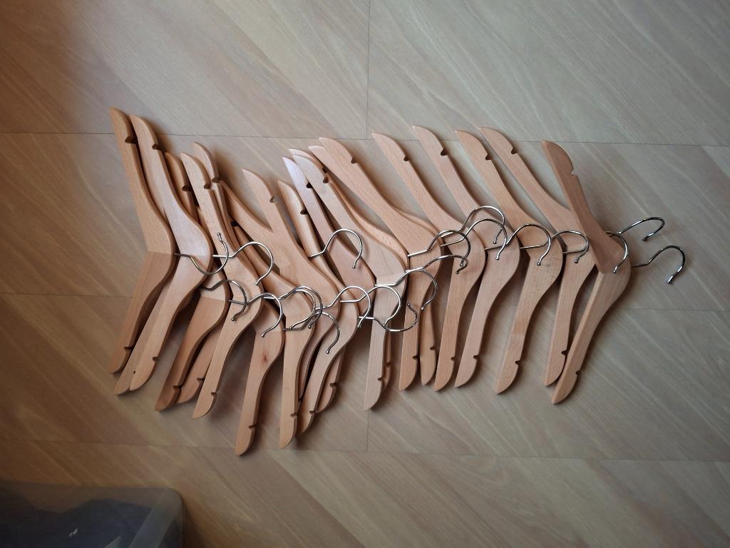 21 houten ikea kinderkapstokken, Huis en Inrichting, Woonaccessoires | Kapstokken, Ophalen of Verzenden, Gebruikt