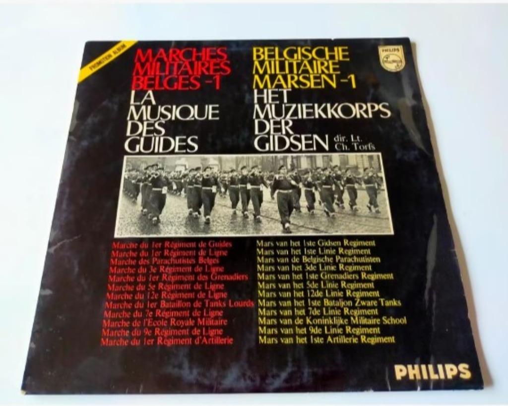 Vinyl LP Belgische militaire marsen muziekkorps leger, Ophalen of Verzenden, 12 inch