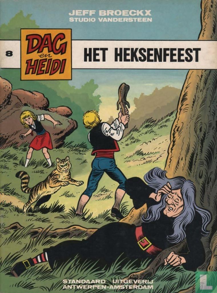 Dag en Heidi - Het Heksenfeest (nr. 8 - 1982) Nieuwstaat!, Une BD, Envoi, Comme neuf