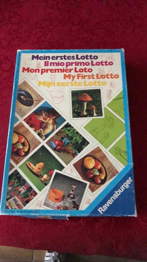Mijn eerste Lotto-vintage, Hobby en Vrije tijd, Ophalen of Verzenden, Zo goed als nieuw