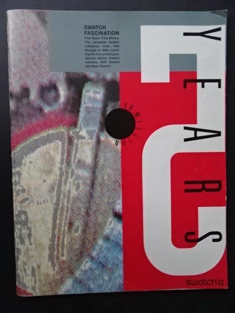 SWATCH - Grand catalogue complet "5 Years" - 1983-1988, Enlèvement ou Envoi, État, Comme neuf