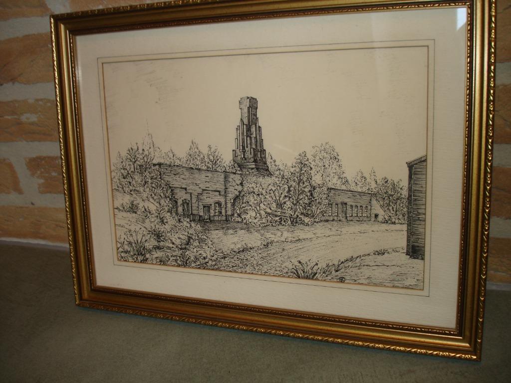 pentekening Walem ( monument fort ), Ophalen of Verzenden