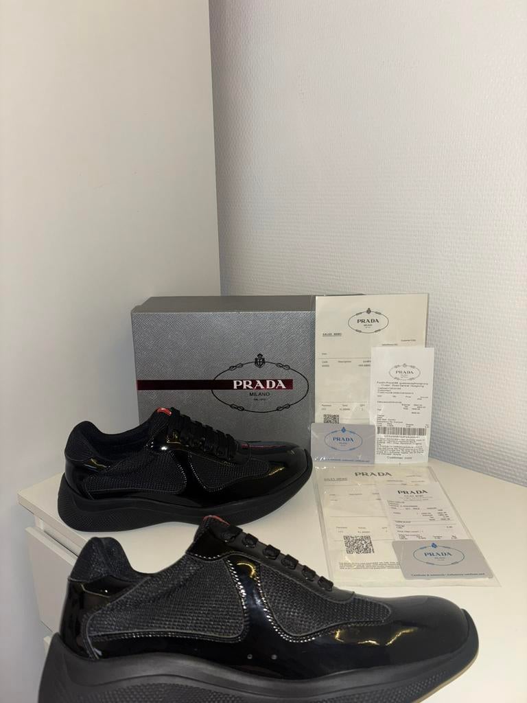Prada Cup volledig zwart, Ophalen, Zwart, Nieuw, Sneakers