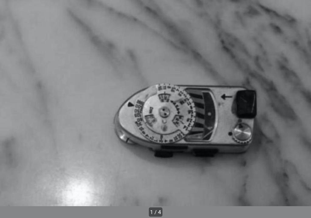 Leica lichtmeter MR, Audio, Tv en Foto, Ophalen of Verzenden, Niet werkend, Overige typen