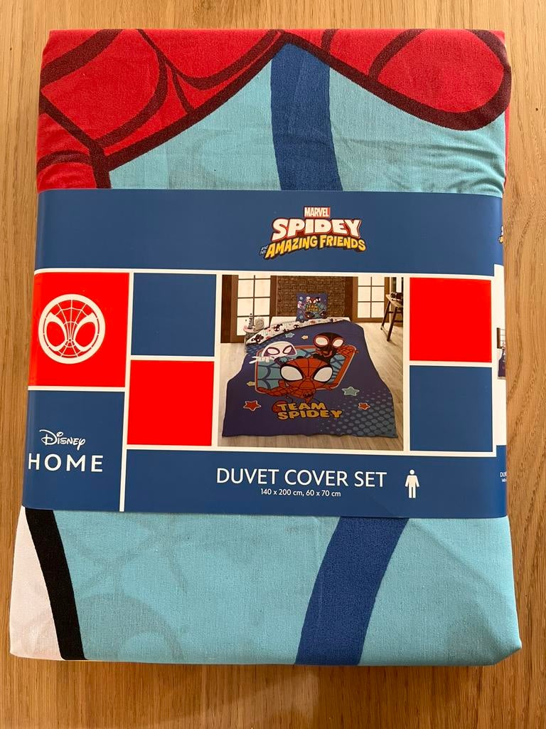 Disney spidey dekbedovertrek (ongeopend), Ophalen, Nieuw, Dekbedovertrek