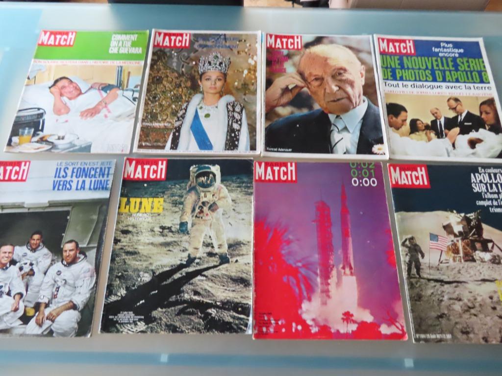 Paris Match 1967 / 1968 / 1969 / 1971 Paris Match, Enlèvement ou Envoi, Comme neuf, Autres types