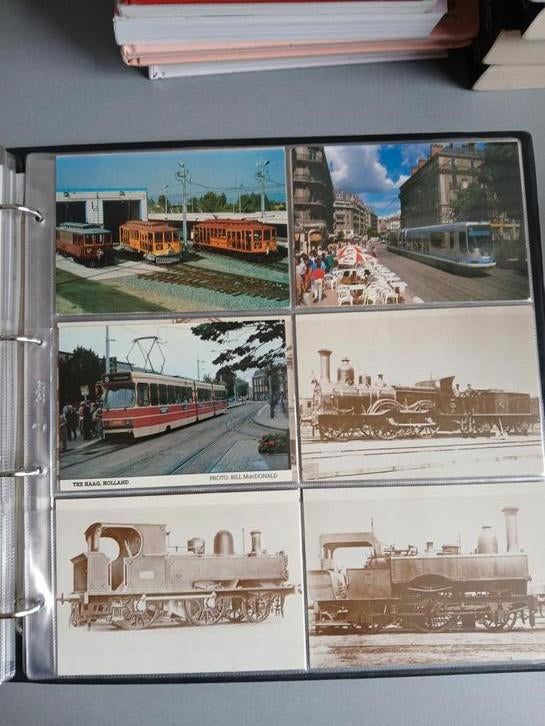 diverses cartes postales locomotives non écrites, Collections, Cartes postales | Belgique, Envoi, Non affranchie