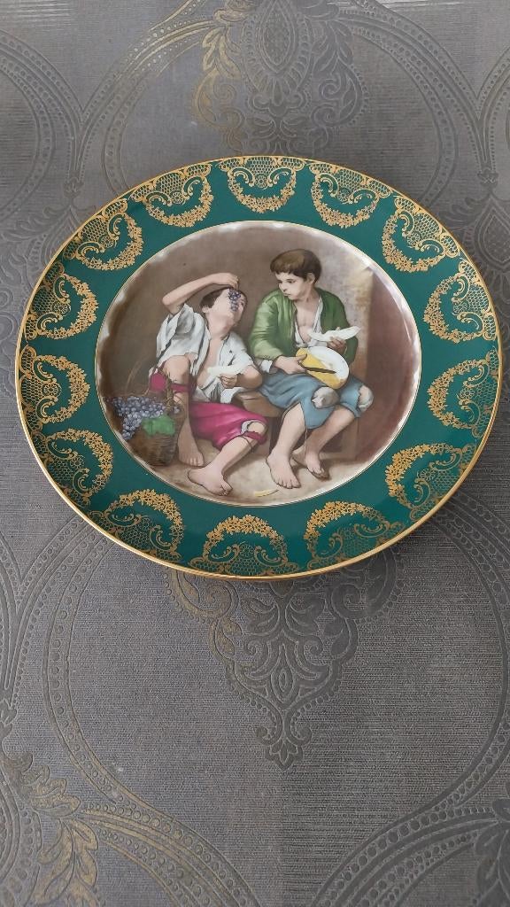 Assiette Bavaria en porcelaine Gloria, Enlèvement ou Envoi