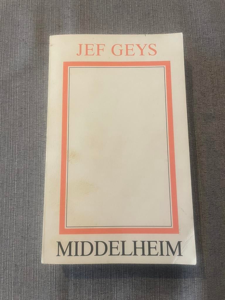Jef Geys  MIDDELHEIM 1999, Boeken, Ophalen of Verzenden, Zo goed als nieuw