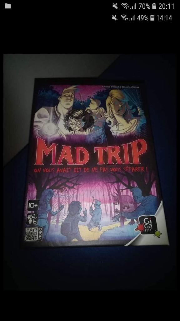 Jeu mad trip, Hobby en Vrije tijd, Gezelschapsspellen | Bordspellen, Ophalen of Verzenden