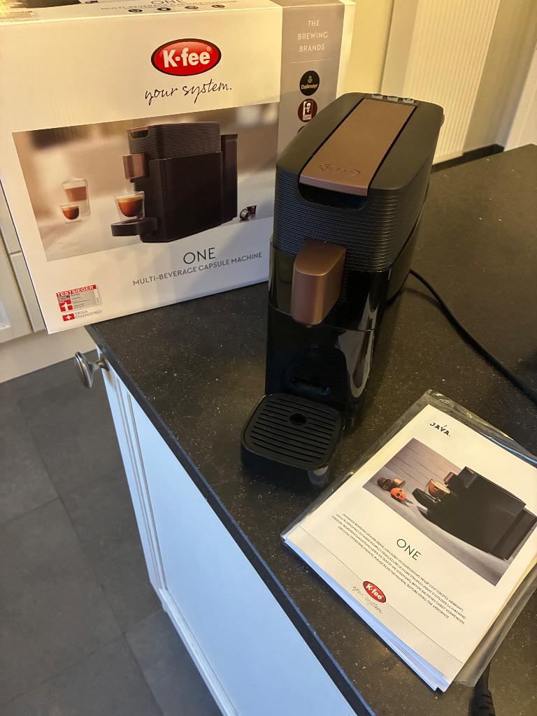 Koffiemachine Java capsule systeme one, Elektronische apparatuur, Ophalen, Afneembaar waterreservoir, Overige typen, Koffiemachine