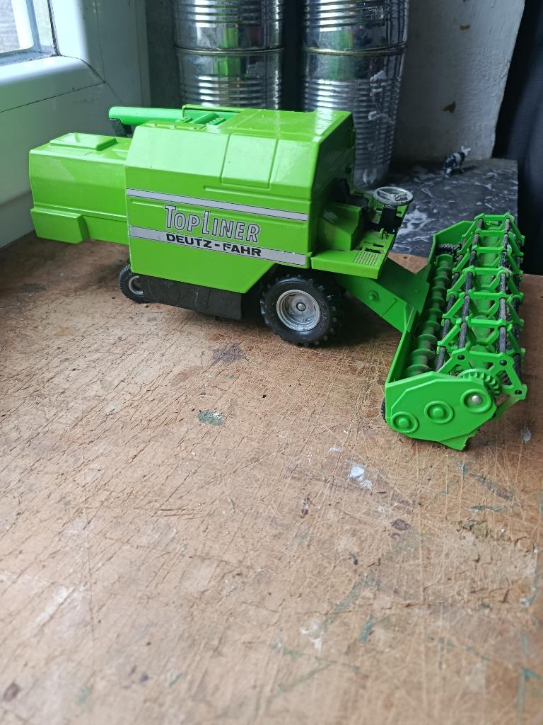 Moissonneuse Deutz-Fahr TopLiner Siku sans cabine, Enlèvement ou Envoi, Utilisé, Tracteur et Agriculture, SIKU