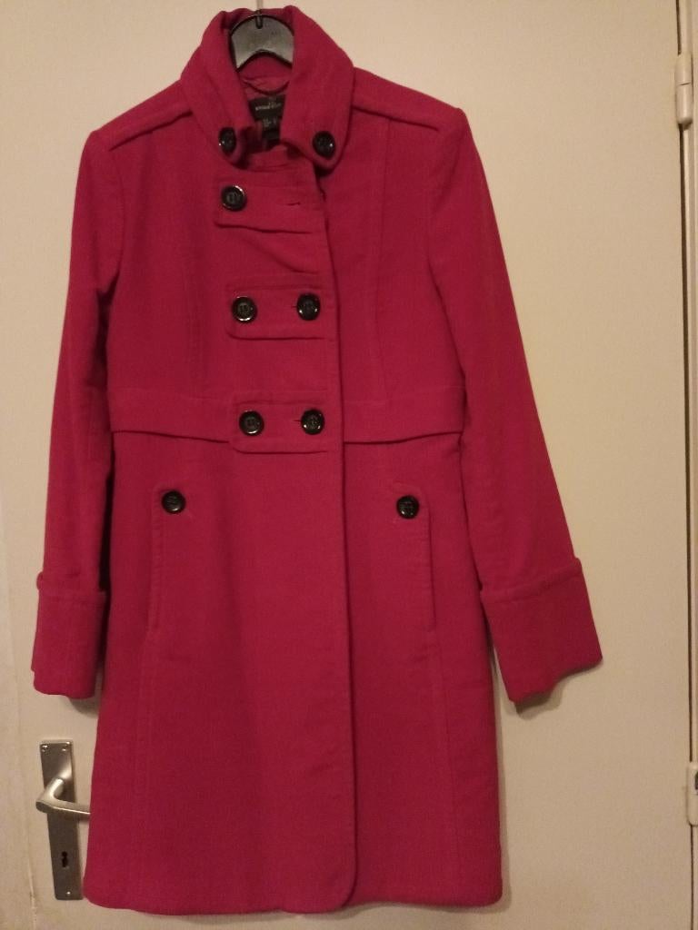 mantel, Kleding | Dames, Jassen | Winter, Maat 38/40 (M), Mango, Ophalen of Verzenden, Zo goed als nieuw