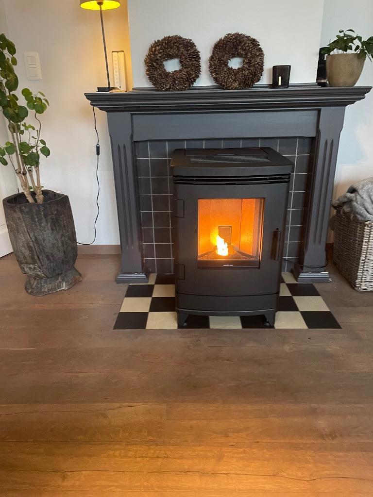 Pelletkachel 3 zijdige fienna