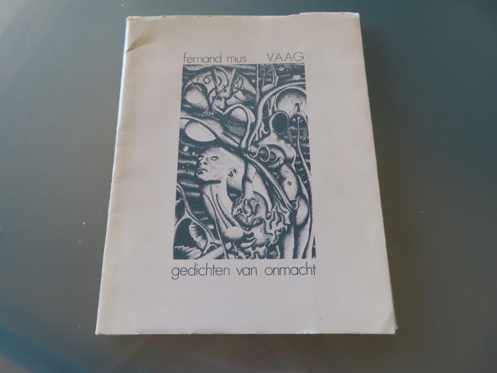Fernand Mus - Vaag / Twintig gedichten van onmacht, Boeken, Gelezen, Ophalen of Verzenden, Fernand Mus, Eén auteur