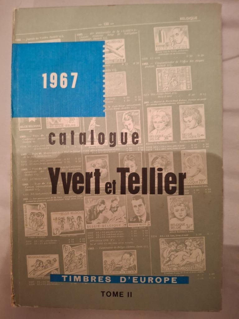 Catalogus postzegel Europe 1967 Tome II Yvert et Tellier, Enlèvement ou Envoi, Utilisé, Catalogue