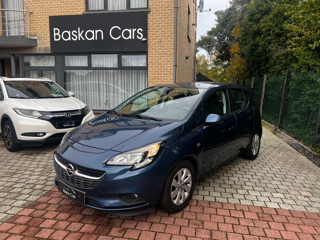 Opel Corsa 1.0i/M2016/41.000KM/AIRCO/NAVI/12M GARANTIE, Testrit aan huis, Blauw, Bedrijf, Handgeschakeld