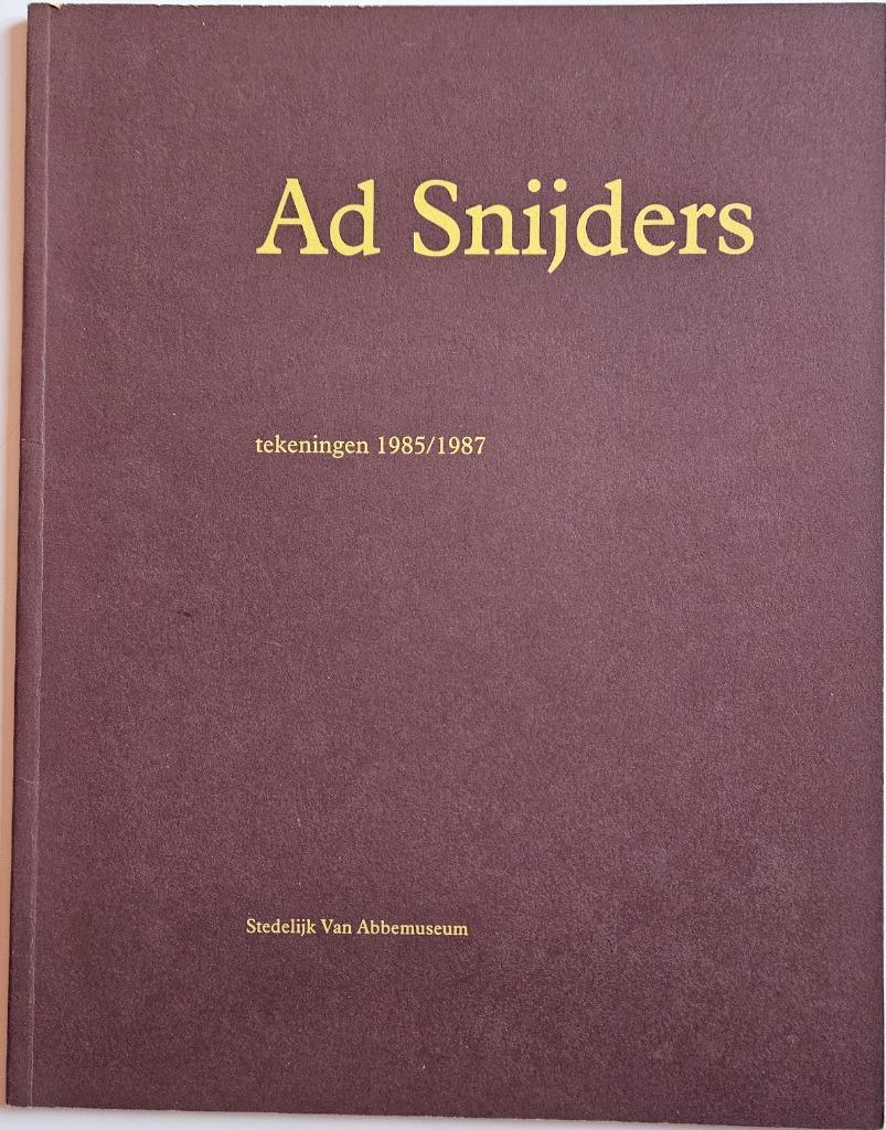 Ad Snijders - Tekeningen 1985/1987 - 1987 - 500 ex., Boeken, Ophalen of Verzenden, Zo goed als nieuw, Aloys van den Berg, Schilder- en Tekenkunst