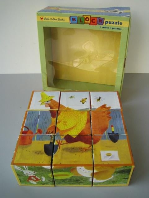 Puzzle à blocs 9 cubes - 6 puzzles à partir de 3 ans, Enlèvement ou Envoi, Moins de 10 pièces, Utilisé, 4 à 6 ans