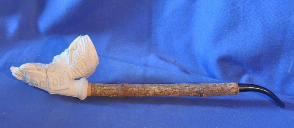 pipe jacob gambier en terre de pipe, Collections, Articles de fumeurs, Briquets & Boîtes d'allumettes, Comme neuf, Autres types