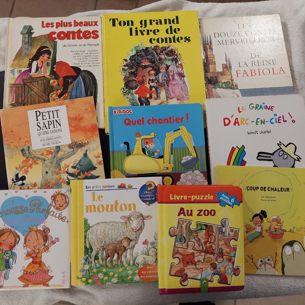 lot 10 livres ENFANTS divers 2, Enlèvement ou Envoi