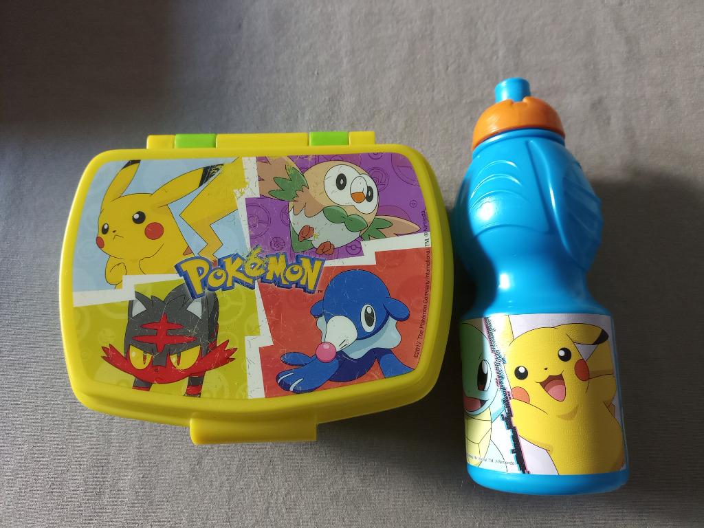 brooddoos en drinkbeker Pokémon, Ophalen of Verzenden