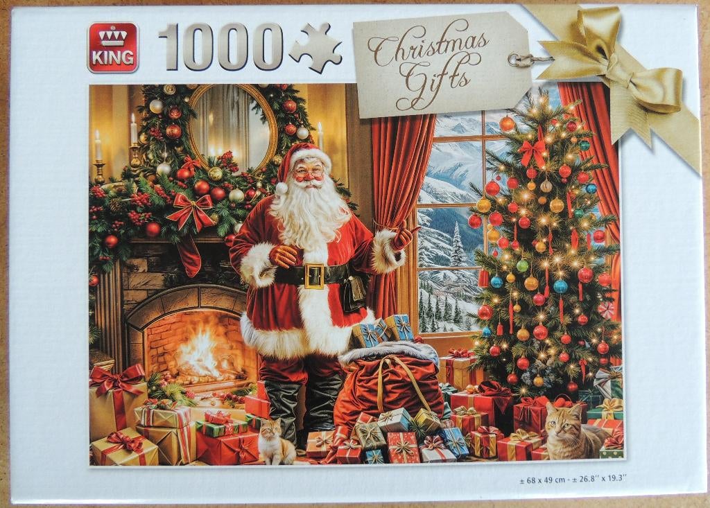 Puzzle 1000 pièces - Christmas gifts - Cadeaux de Noël, Ophalen, Legpuzzel