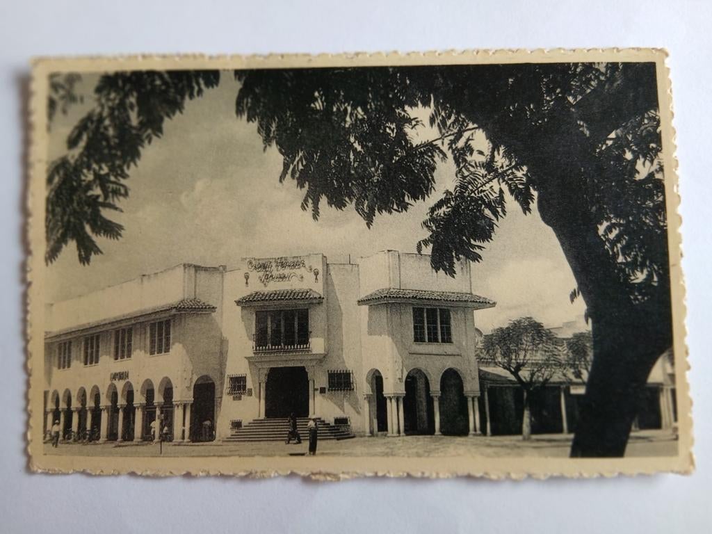 Oude postkaart Elisabethville, Verzamelen, Ophalen of Verzenden, Gelopen