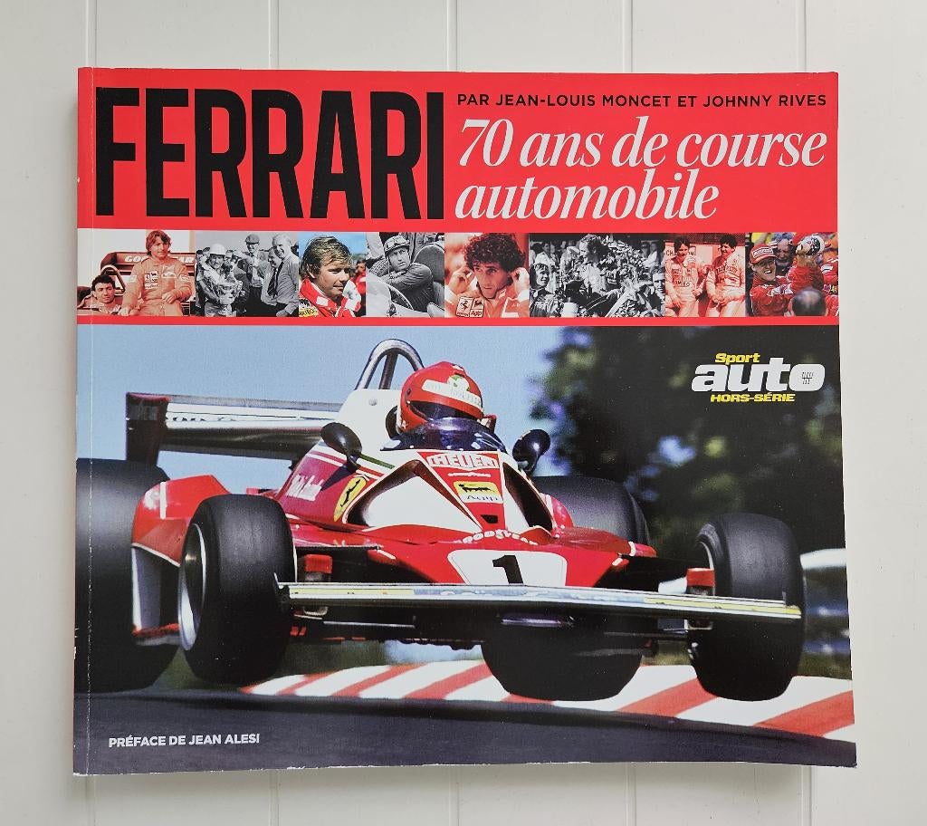 Ferrari - 70 ans dans la course automobile, Boeken, Ophalen of Verzenden, Gelezen, Jean-Louis Moncet