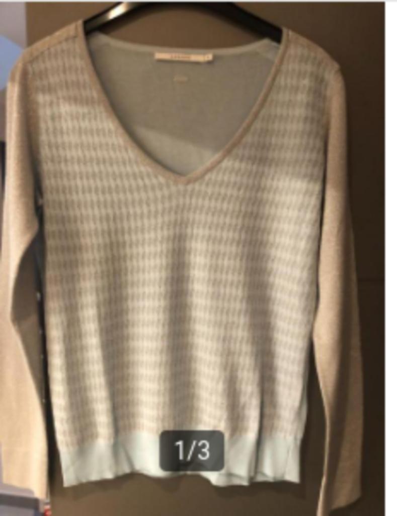 fijn pulletje blauw xandres maat small, Blauw, Ophalen of Verzenden, Zo goed als nieuw, Maat 36 (S)
