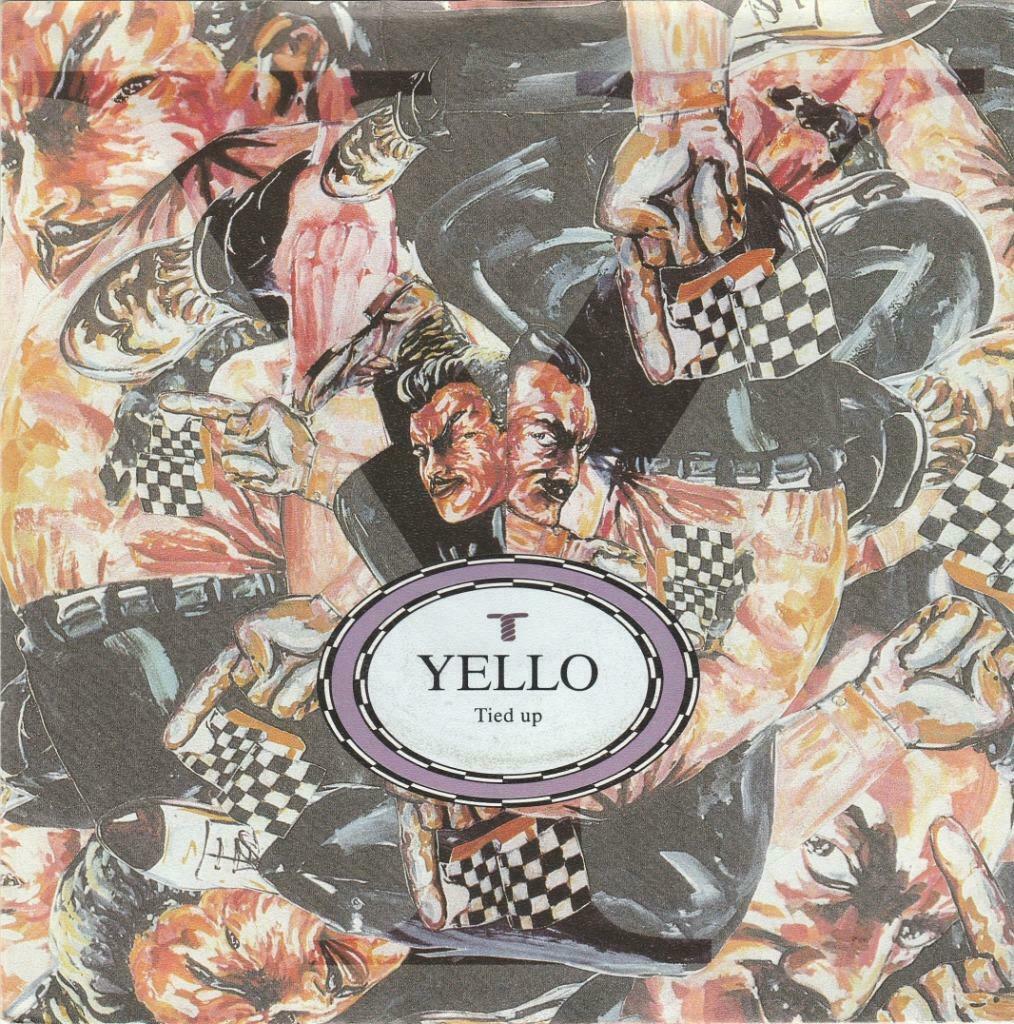 45T: Yello: Tied up: Synth Pop, Ophalen of Verzenden, 7 inch, Pop, Single