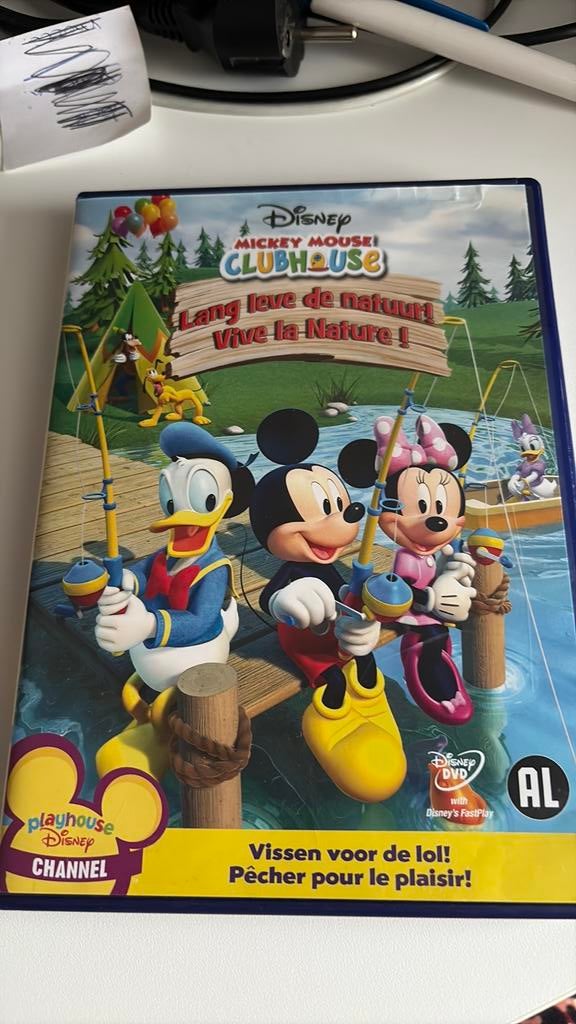 DVD Mickey Lang leve de natuur, Ophalen of Verzenden, Zo goed als nieuw