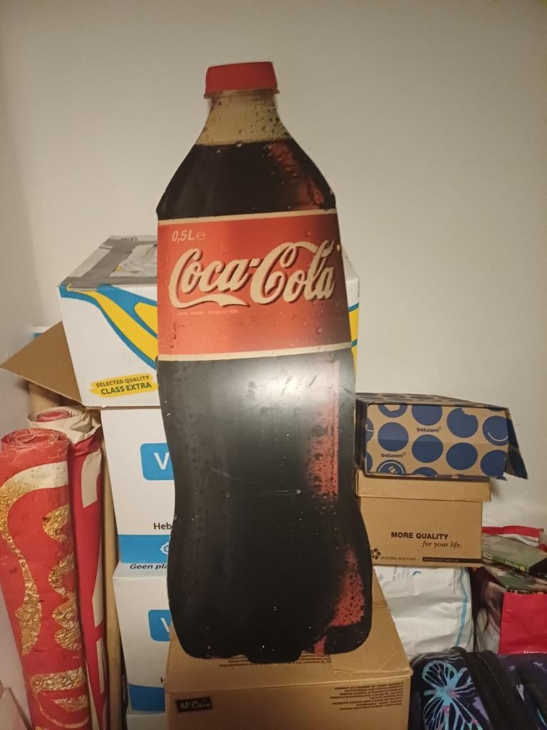 Coca-Cola reclame item fles, Enlèvement