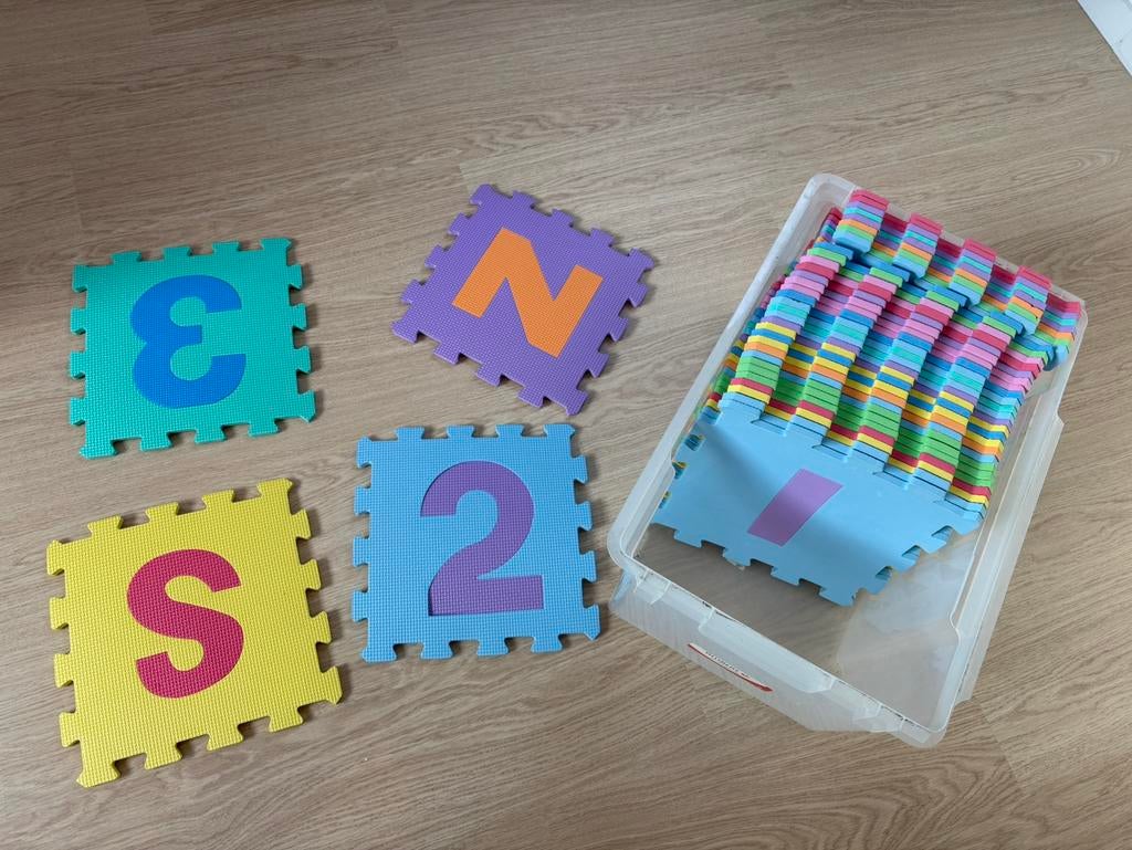 Speelmat, set van 36 tegels, Kinderen en Baby's, Ophalen, Zo goed als nieuw