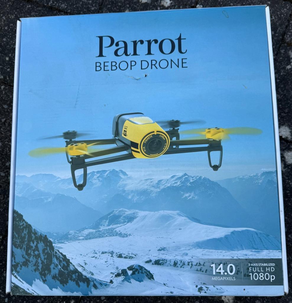 RC Parrot Bebop drone - Full HD 1080p - 3 assen stabilisatie, Elektro, RTF (Ready to Fly), Quadcopter of Multicopter, Ophalen of Verzenden