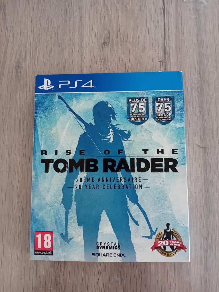 Rise of the Tomb Raider - Playstation 4, Consoles de jeu & Jeux vidéo, Online, 1 joueur, À partir de 18 ans, Comme neuf