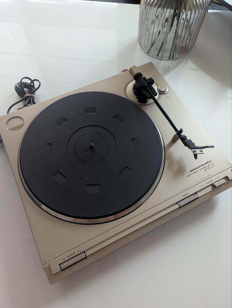 Marantz TT120 avec cellule Ortofon, TV, Hi-fi & Vidéo, Enlèvement ou Envoi, Utilisé