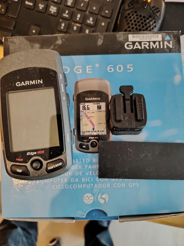 GPS vélo Garmin Edge 605, Ophalen, GPS, Zo goed als nieuw