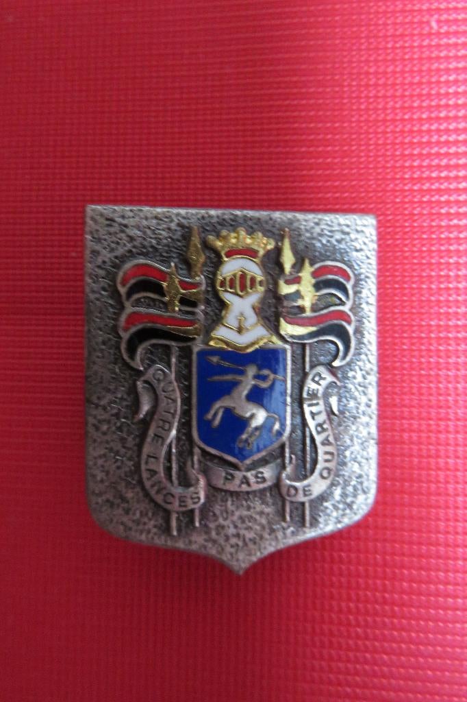 Breloque 4° Lanciers, Enlèvement ou Envoi, Armée de terre, Emblème ou Badge